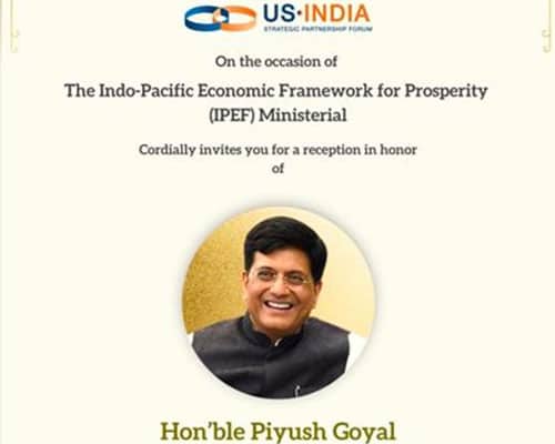 Minister Piyush Goyal