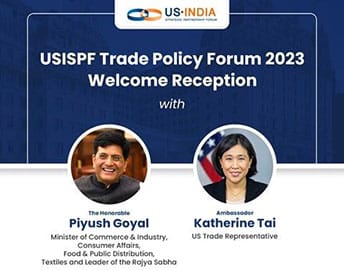Minister Piyush Goyal and USTR Amb Katherine Tai