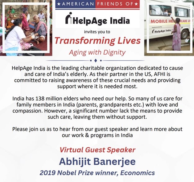 USISPF CEO Dr. Mukesh Aghi hosts HelpAge India's event