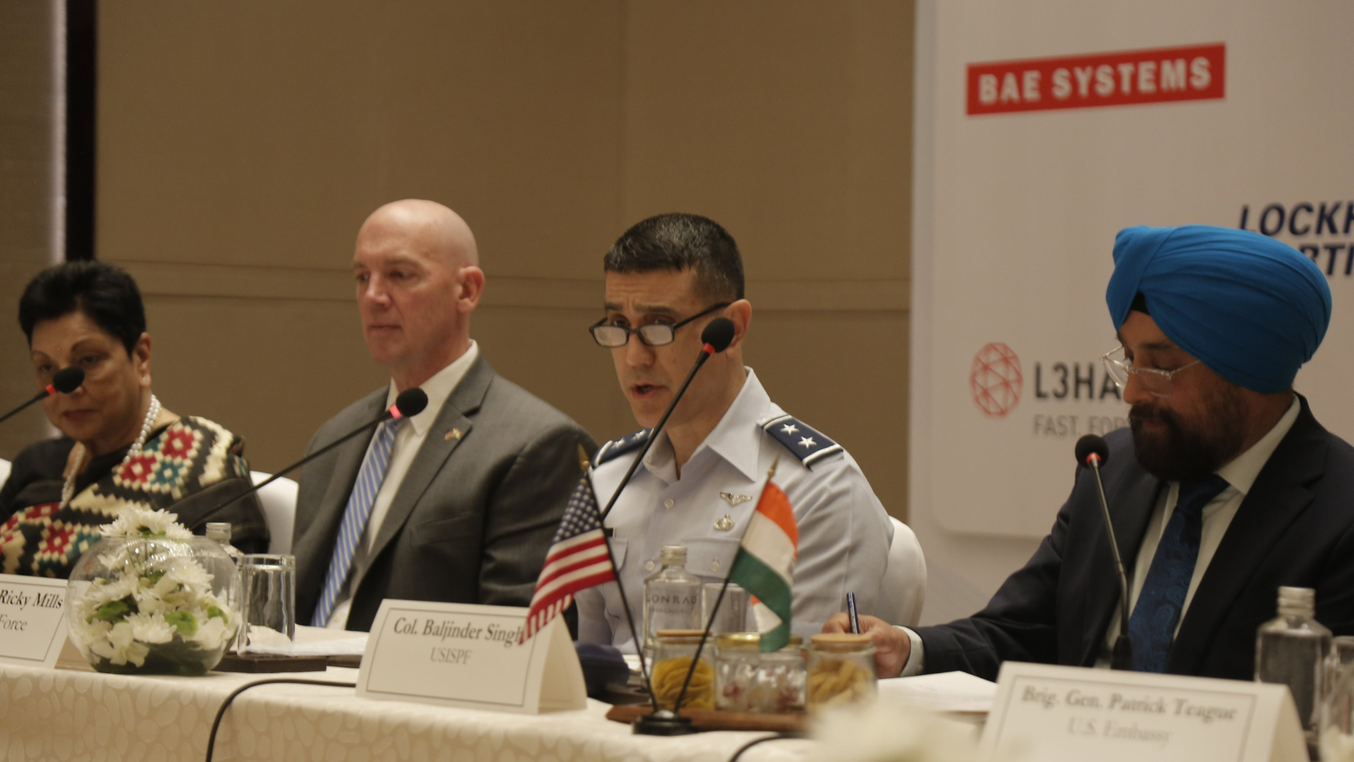 Industry roundtable on the sidelines of Aero India 2025