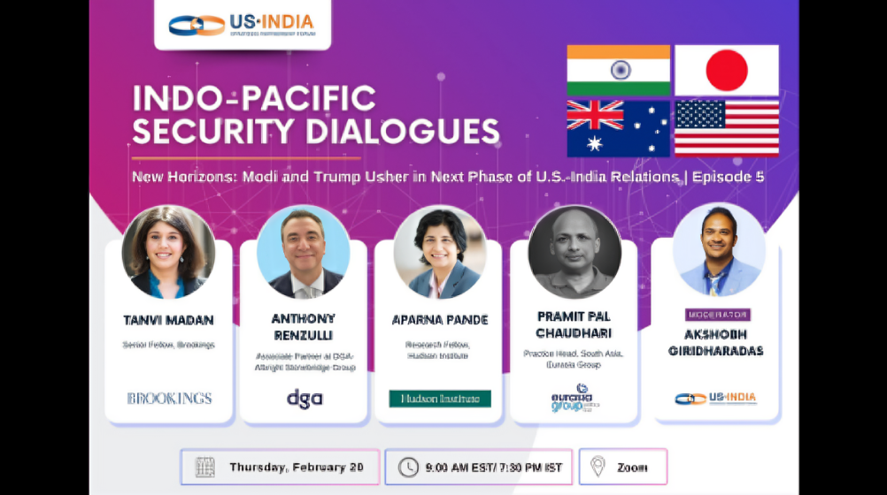 USISPF Indo-Pacific Security Dialogues