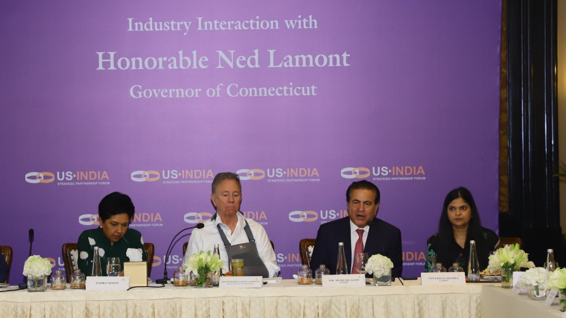 USISPF roundtable with Governor Ned Lamont of Connecticut