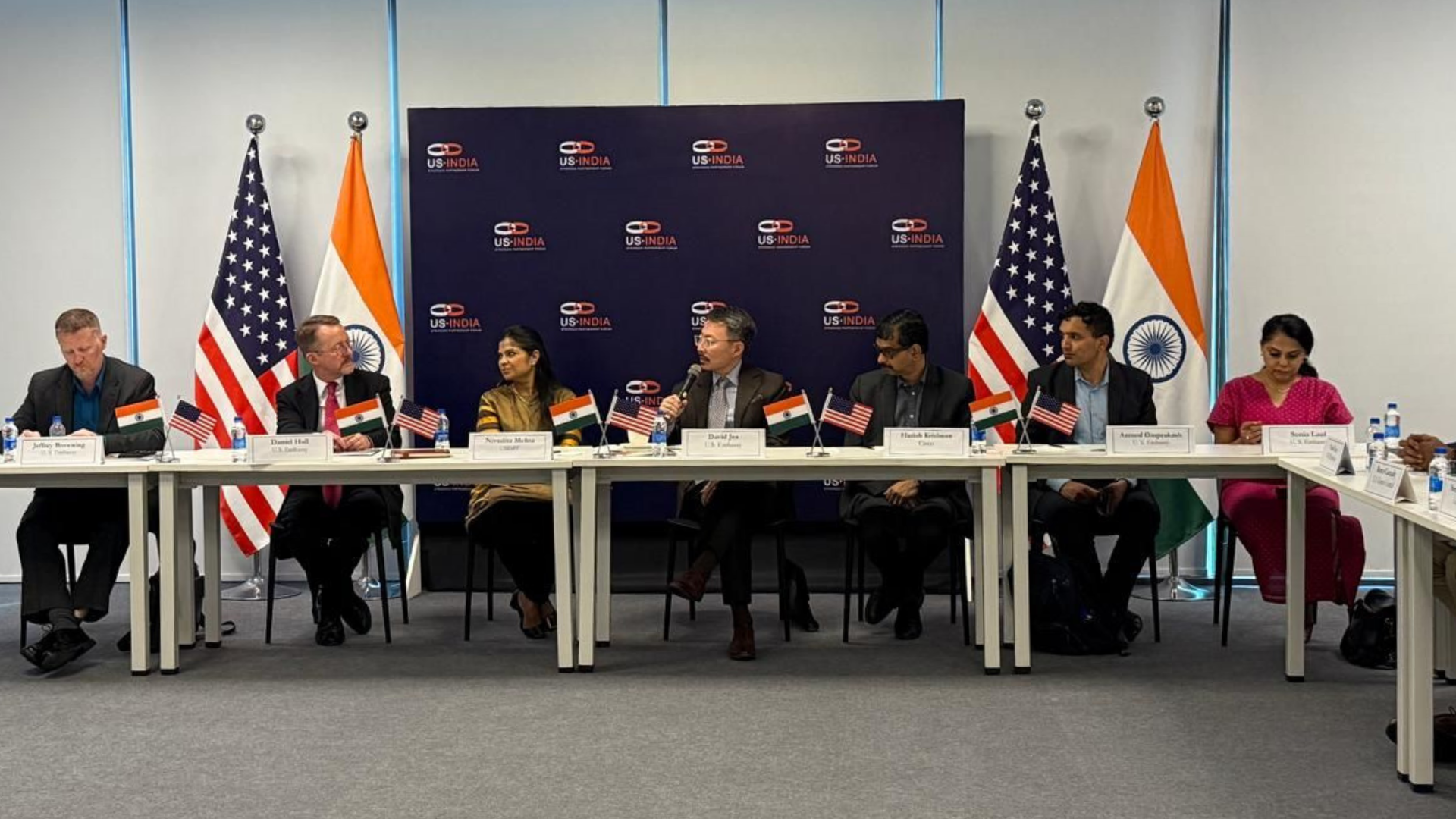 Briefing with Mr. David Jea, Acting Minister Counselor for Economic Affairs