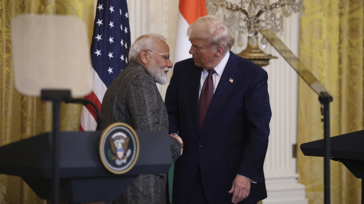 Trump and Narendra Modi