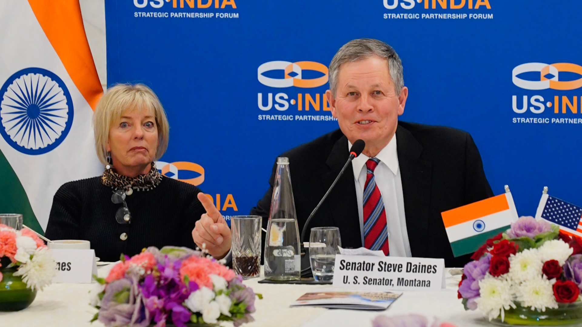 Roundtable discussion with Senator Steve Daines