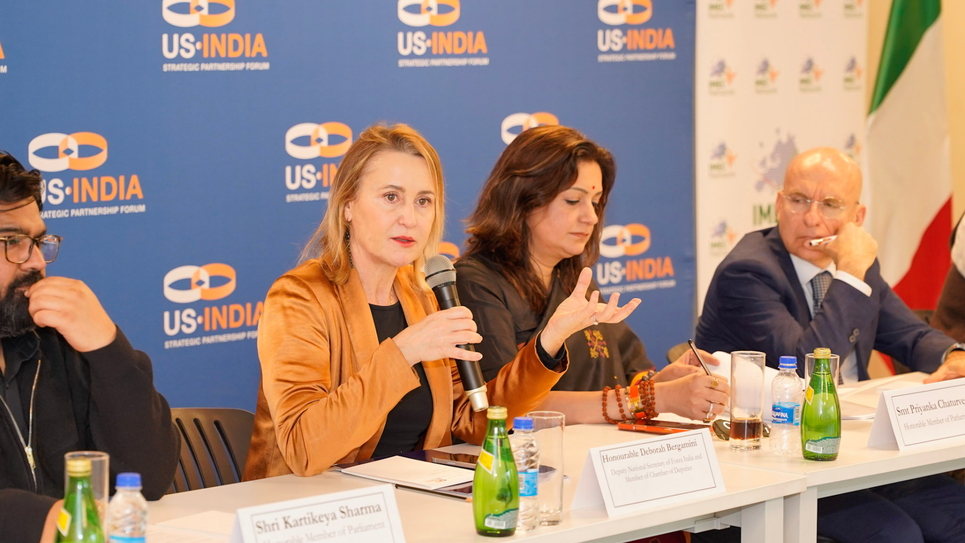 USISPF, in partnership with the IMEC Network and The Heritage Foundation, hosted a high-level IMEC (India Middle East Europe Economic Corridor) conversation in New Delhi.