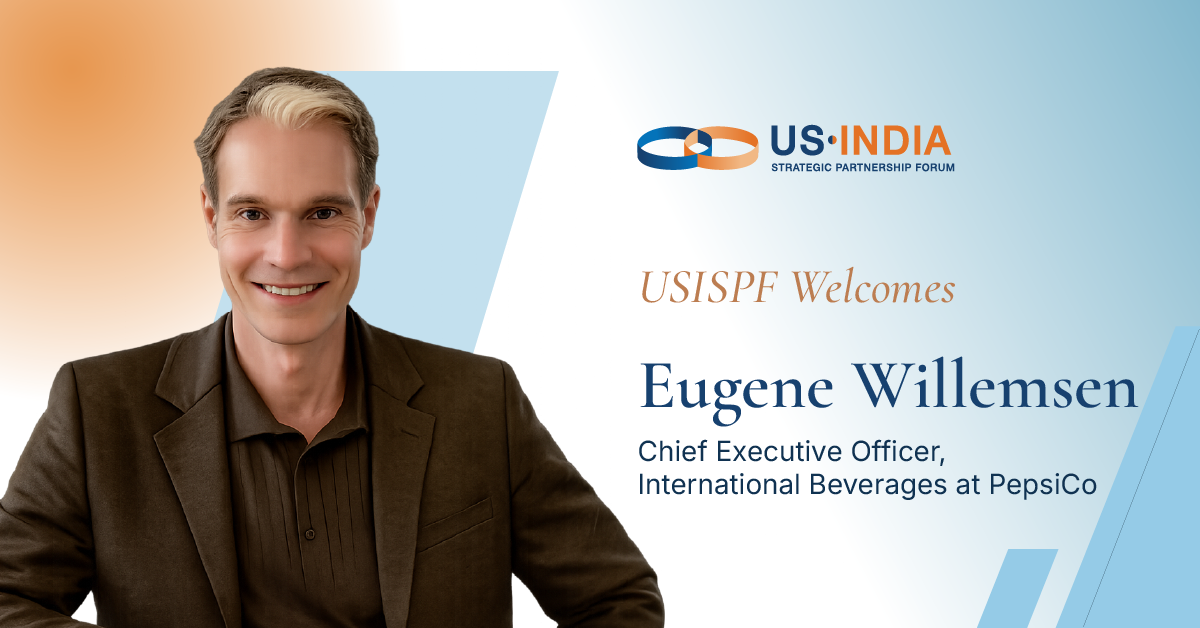 Mr. Eugene Willemsen, Chief Executive Officer, International Beverages at PepsiCo Joins the USISPF Board of Directors