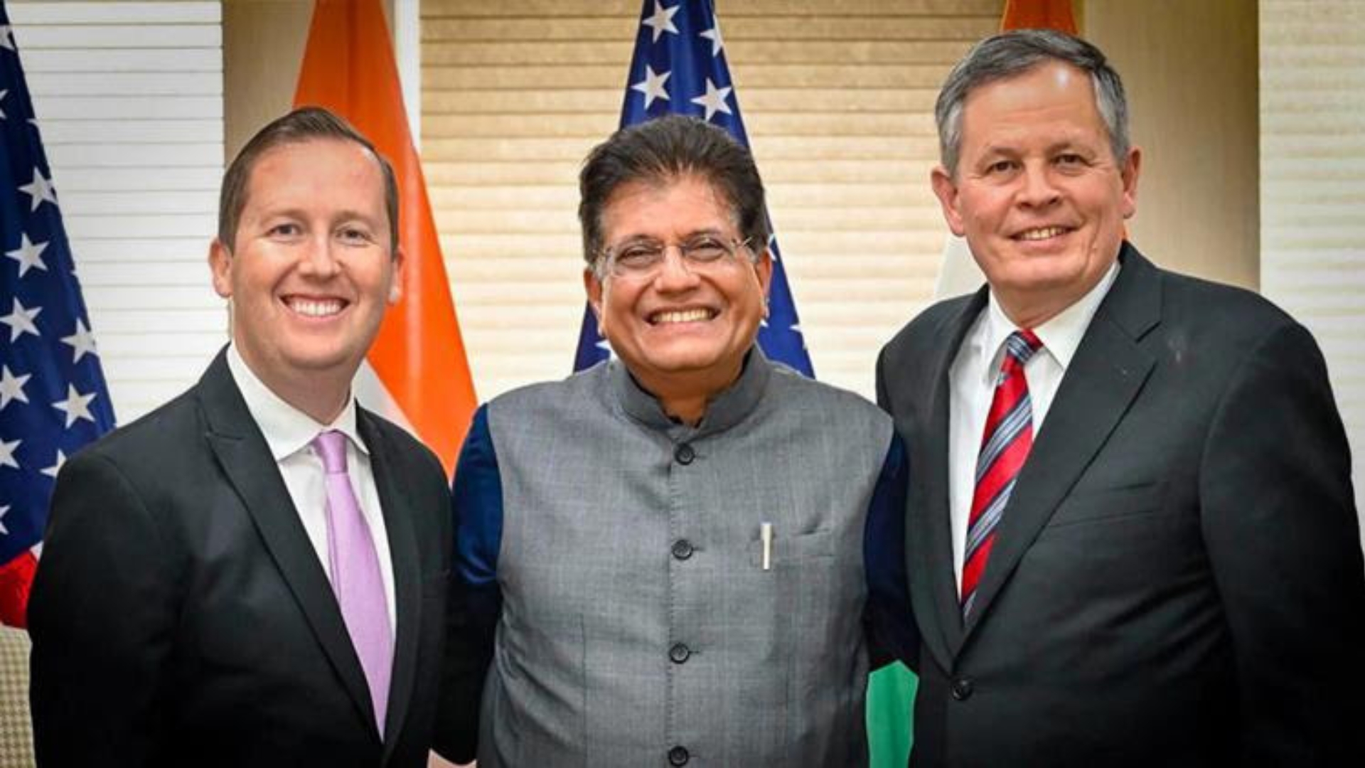India U.S. Trade Deal _ _Trade Deal Nearing Finish Line__ USISPF Chief Mukesh Aghi
